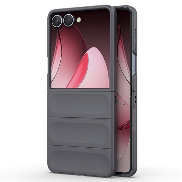 Mobilskal till Galaxy Z Flip7 Anti-Drop TPU Rugged - Mörkgrå Grå