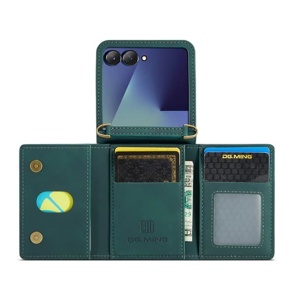DG.MING Mobilskal till Galaxy Z Flip 7 Detachable M2 - Grön Grön