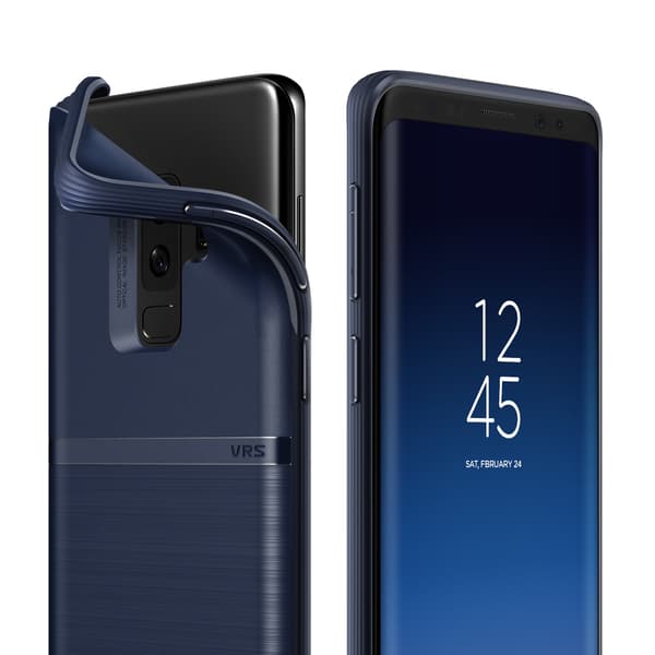 Verus Single Fit Skal till Samsung Galaxy S9 Plus - Blå Blue