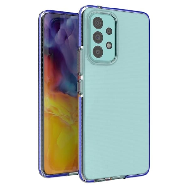 Galaxy A73 Skal Spring Gel - Tummansininen Blå