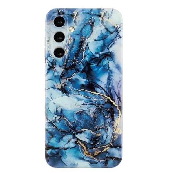 Samsung Galaxy S26 Skal Marmor Mönster Målat TPU - Grå