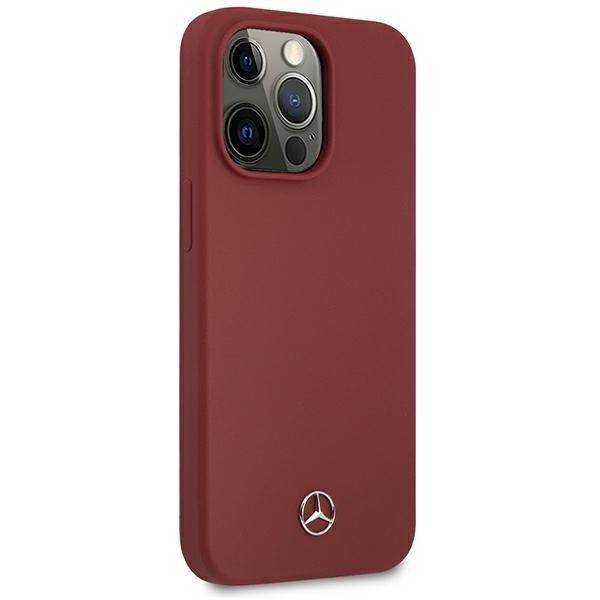 Mercedes Silicone Line Skal iPhone 13 Pro / 13 - Röd Röd