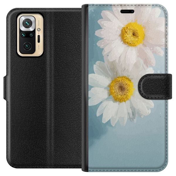 Pungcover til Xiaomi Redmi Note 10 Pro med Sommerblomster