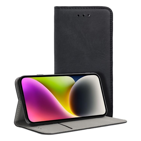Xiaomi Redmi Note 13 Pro 5G Plånboksfodral Smart Magento - Svart