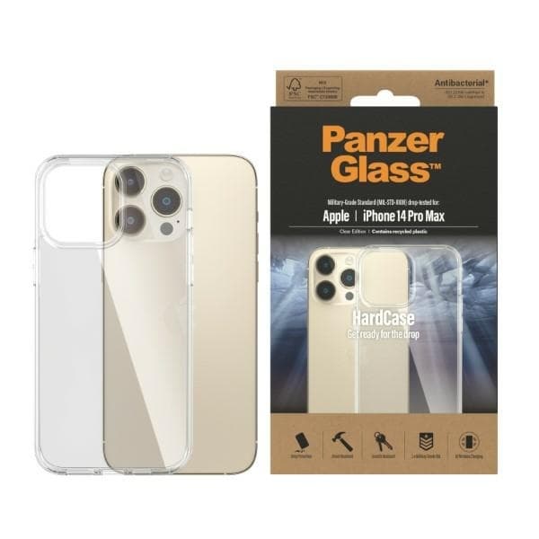 PanzerGlass telefontaske til iPhone 14 Pro Max militær kvalitet