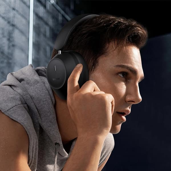 Baseus On-Ear Trådlösa Hörlurar Bluetooth 5.3 - Svart Black