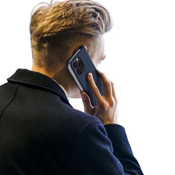 DUX DUCIS Skin Pro iPhone 16 Pro Max Pung Taske PU Læder - Blå Blå