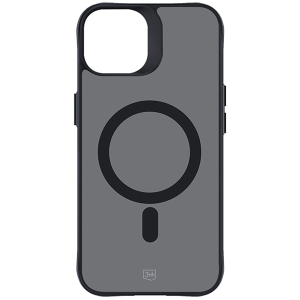 3MK Telefontaske til iPhone 14 Pro MagSafe Smoke - Sort