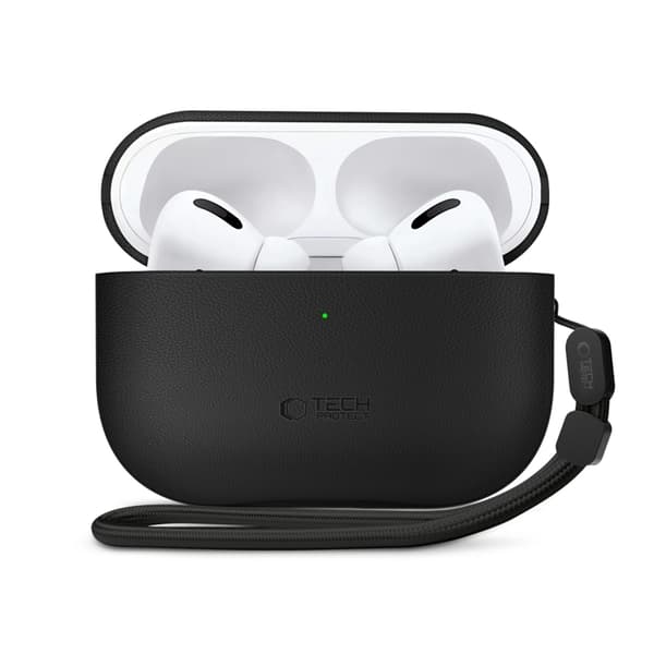 Tech-Protect Apple Airpods Pro 3 Skal Natural Fit - Sort Svart