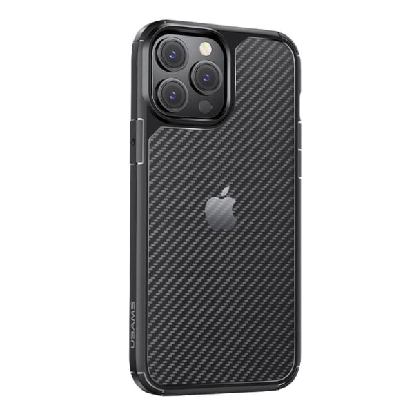 USAMS Armour Cover iPhone 13 Pro Max - musta Black