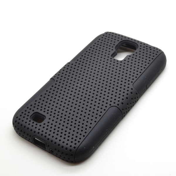 Mesh Combo -kuori Samsung Galaxy S4 i9500:lle (musta) Black