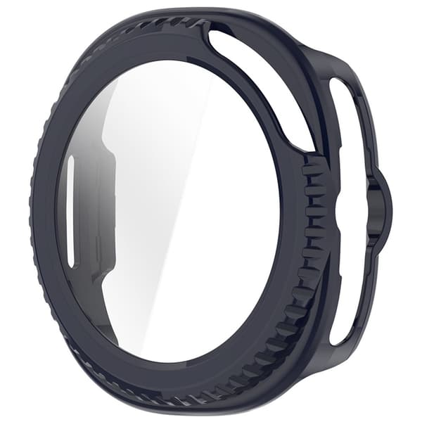 Galaxy Watch 8 Classic (46mm) Skal PC + Härdat Glas Integrerat Blå