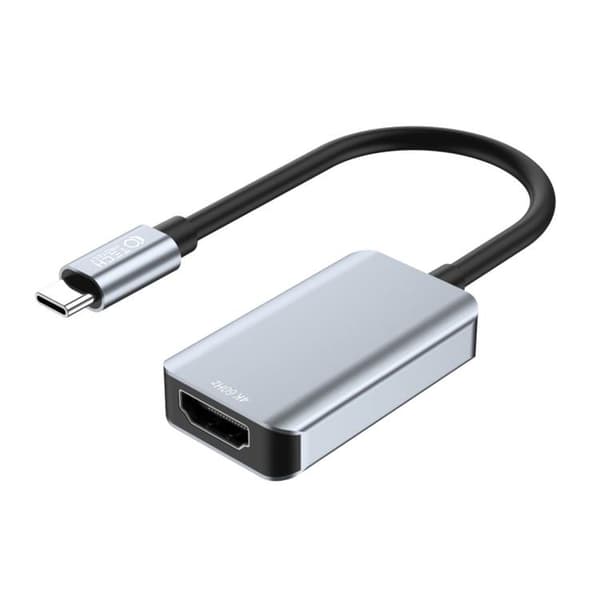 Tech-Protect USB-C til HDMI Adapter Ultraboost - Sort Svart