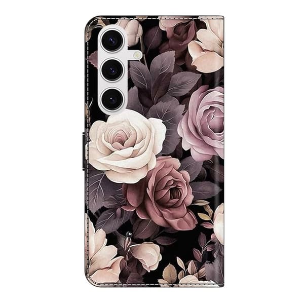 Samsung Galaxy S26 Plus Fodral PU Läder Plånboksfodral - Rosa