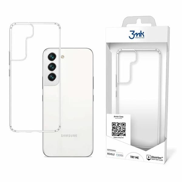 3mk Armor Skal Samsung Galaxy S22 - Transparent Transparent