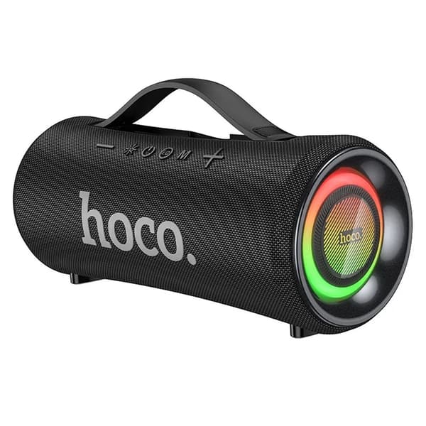 Hoco Högtalare Bluetooth LED 2 x 20W 4h HA10 - Svart Svart