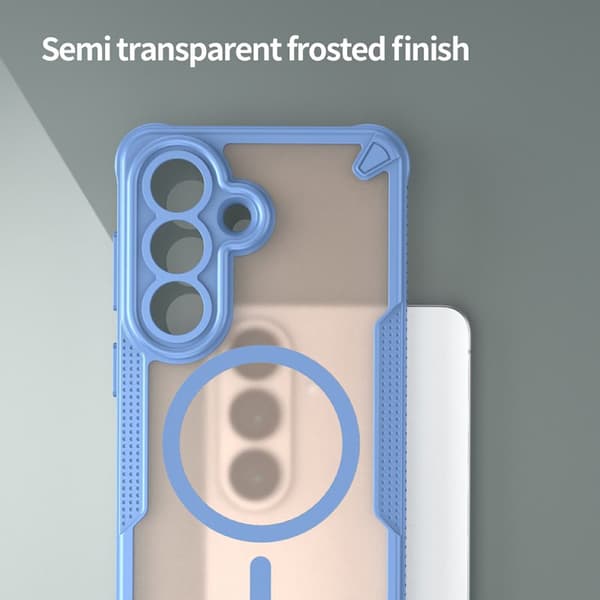 Mobilskal för Samsung Galaxy S26 Magnetiskt TPU + PC - Blå