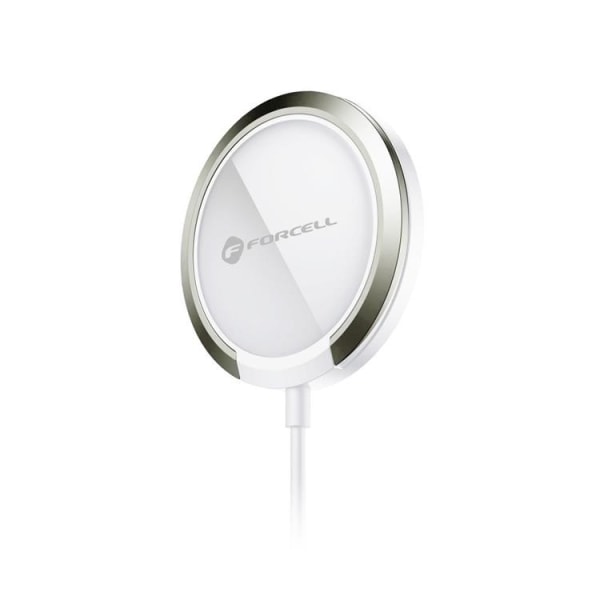 Forcell Magsafe Induction Laddare Med Stand - Vit