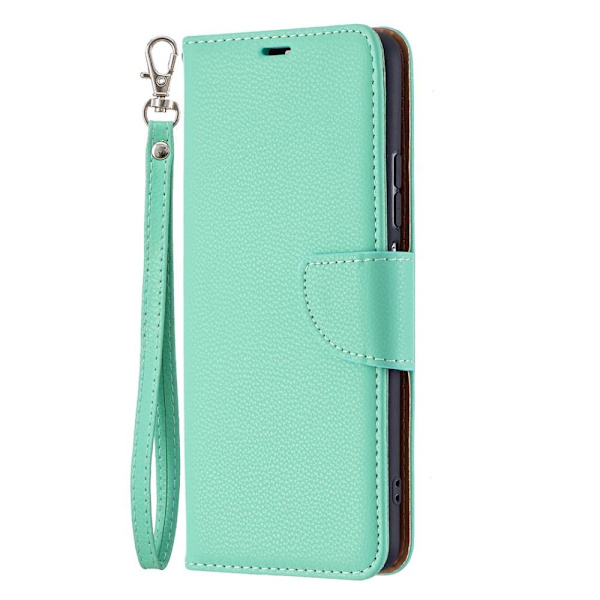 Litchi Wallet Case til Xiaomi Mi 11i / Poco F3 - Turkis