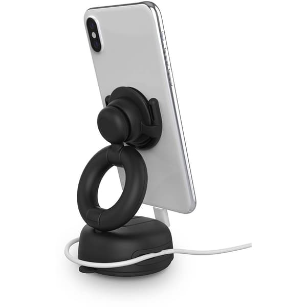 POPSOCKETS Bil Dash & Windowshield Sort Højde/drejelig Black