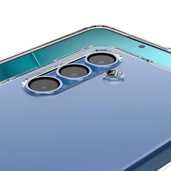 Spigen Telefontaske til Galaxy S25 Plus Flydende Krystal - Krystalklar Transparent