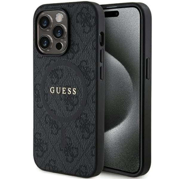 Guess iPhone 13/13 Pro Mobilskal Magsafe 4G Collection - Svart