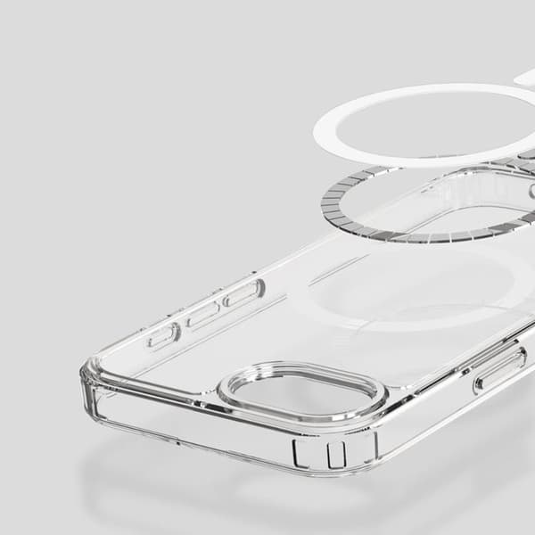 Araree Mobilskal till iPhone 16e MagSafe Duple - Transparent