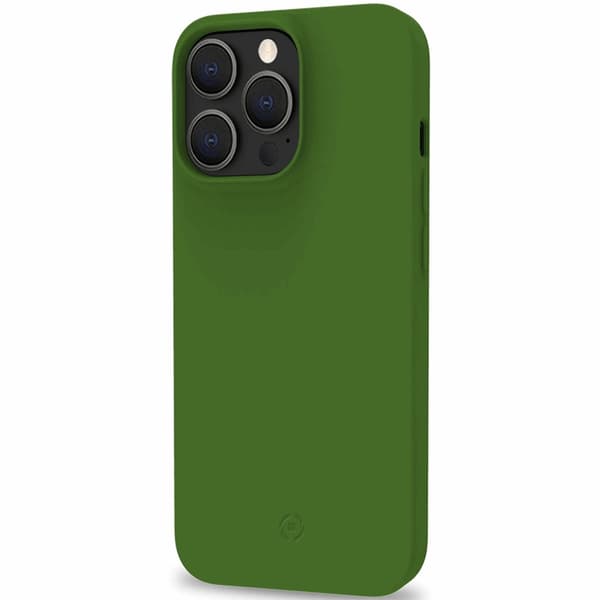 Celly Mobilskal till iPhone 14 Pro Planet Soft TPU GRS - Grön