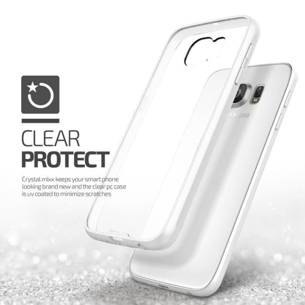 Verus Crystal Mixx Skal till Samsung Galaxy S6 - Vit White