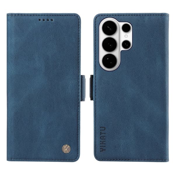 YIKATU Samsung Galaxy S26 Ultra Plånboksfodral Pattern Konstläder - Blå
