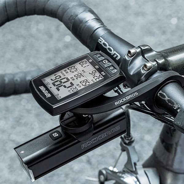 Rockbros Cykelfäste för Garmin klocka - Svart Svart