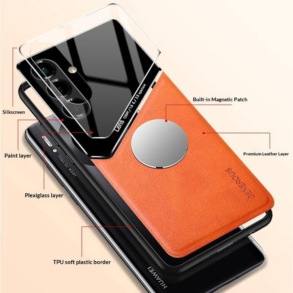 Mobilskal för Samsung Galaxy S26 Plus Precise Cutout PC + TPU - Orange