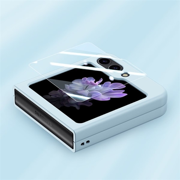 Galaxy Z Flip 5 Mobilskal Shockproof - Mörkblå