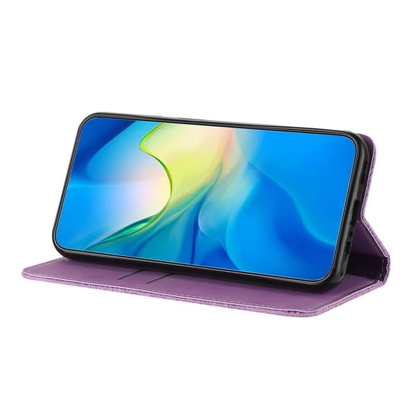 Plånboksfodral för Samsung Galaxy S26 Plus Konstläder Ställ - Lila