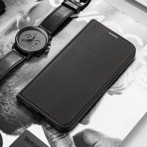 Dux Ducis iPhone 14 Plus Plånboksfodral Skin X2 - Svart Svart