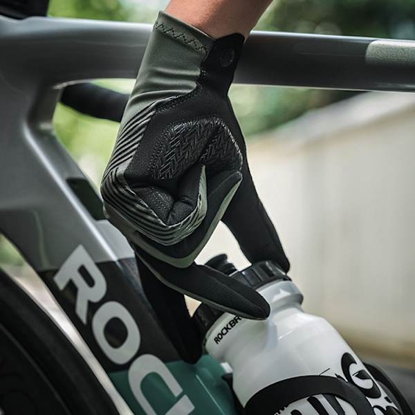 ROCKBROS Touchvantar Handskar SBR MTB Bicycle Non-slip S310 Grön