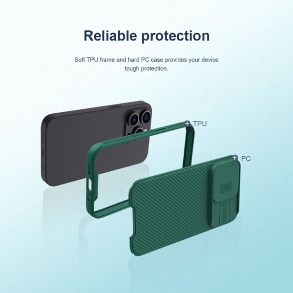 NILLKIN CamShield Pro Mobilskal till iPhone 14 Pro Max Skydd - Svart