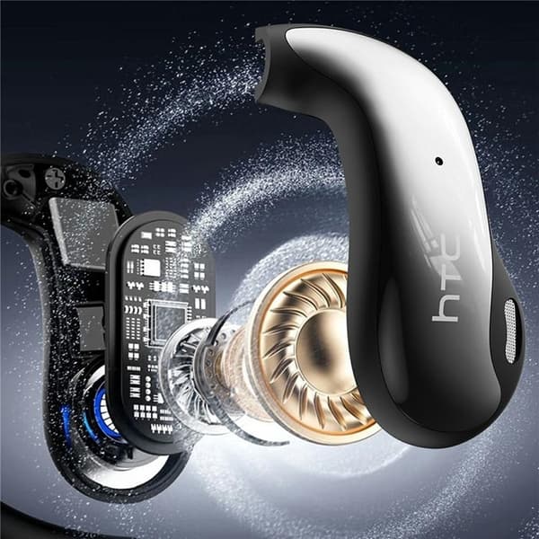 HTC OWS On-Ear Trådlösa Sport Hörlurar Bluetooth V6.0 NE30 - Silver Silver