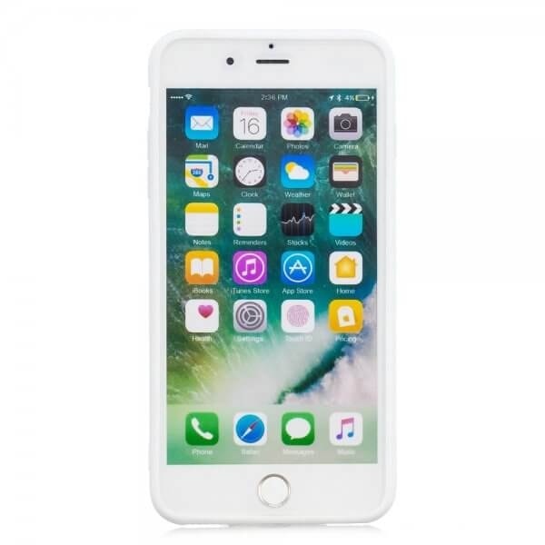 Tunt Mjukt mobilskal till Apple iPhone 7/8 Plus - Vit Vit