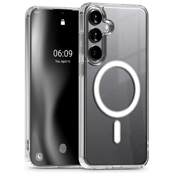 Mercury Mobilskal till Galaxy S24 FE MagSafe Jelhard - Transparent Transparent