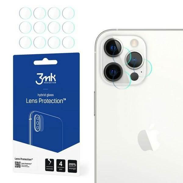 3MK Lens Protect iPhone 12 Pro Max Kameralinsebeskyttelse 4 stk