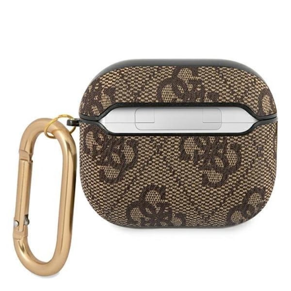 Guess Script Metall Collection Skal AirPods 3 - Brun