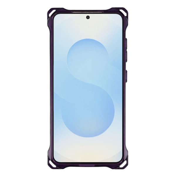 Mobilskal för Samsung Galaxy S26 Magnetiskt Ring Kickstand TPU + PC - Lila
