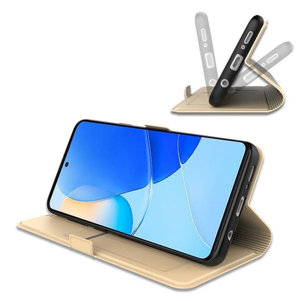 OnePlus Nord 5 Plånboksfodral Inner Shell Läder - Guld Guld