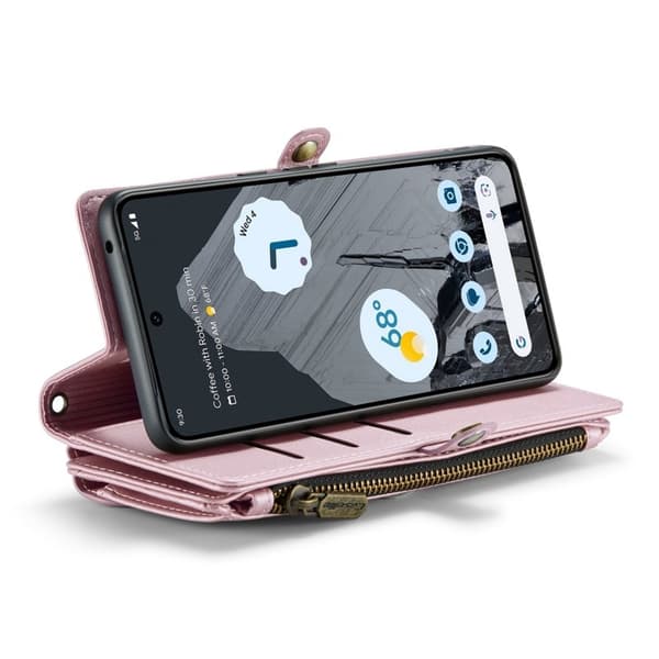 CASEME Plånboksfodral Konstläder till Google Pixel 8 Pro - Rosa