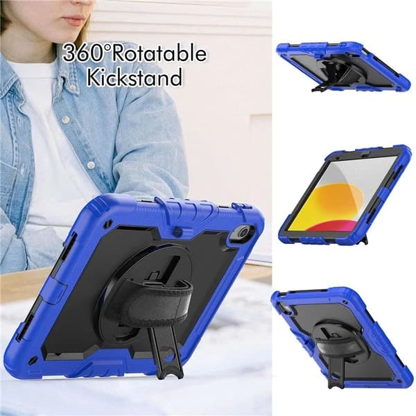 iPad 10.9" (2022)/iPad 11" (2025) Mobilskal Drop-Proof - Blå Blå