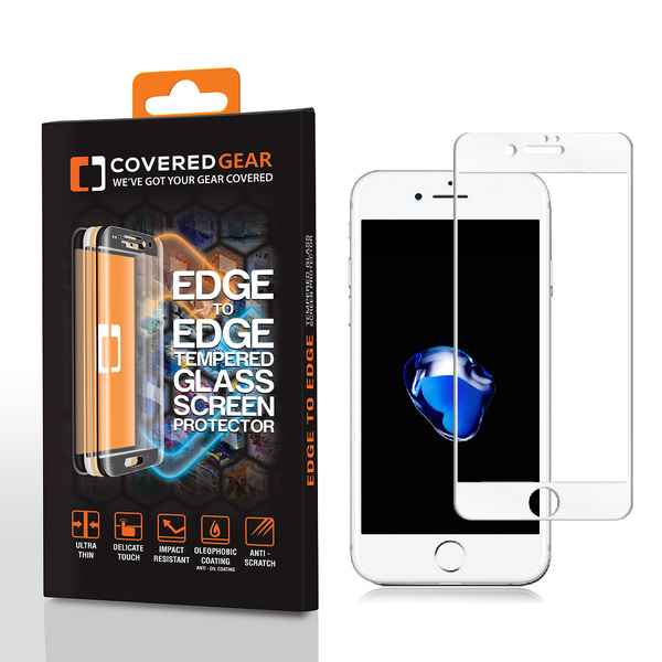 CoveredGear Edge to Edge härdat glas till iPhone 6 (S) Plus - Vi