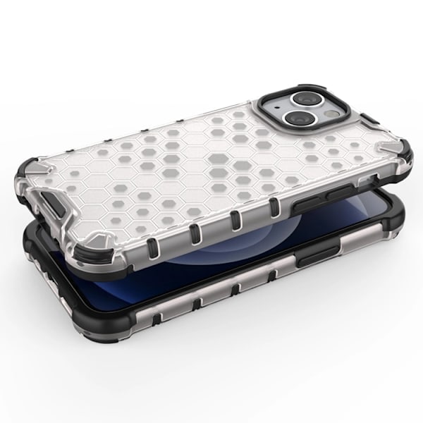 iPhone 13 mini Mobilskal Honeycomb Armor - Grön