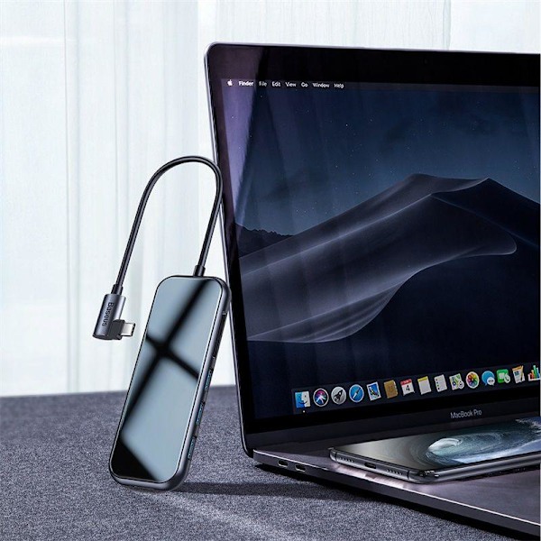 BASEUS HUB 7in1 3xUSB 3.0 + HDMI + USB-C PD + microSD/SD