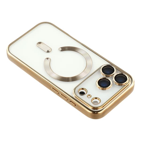 X-LEVEL Mobilskal till iPhone 17 Pro Max MagSafe Full Kamera Skydd Guld